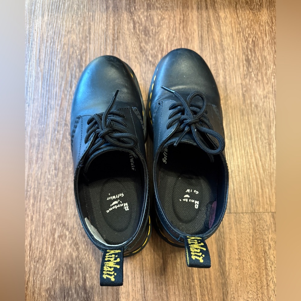 Dr. Martens Black Leather Oxfords